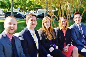 Our 2015 Legal Interns from Left to Right: Ben Pelt, Adam Brizzolara, Karly McCrory, Ahnna Reicks, & Sun Seo.