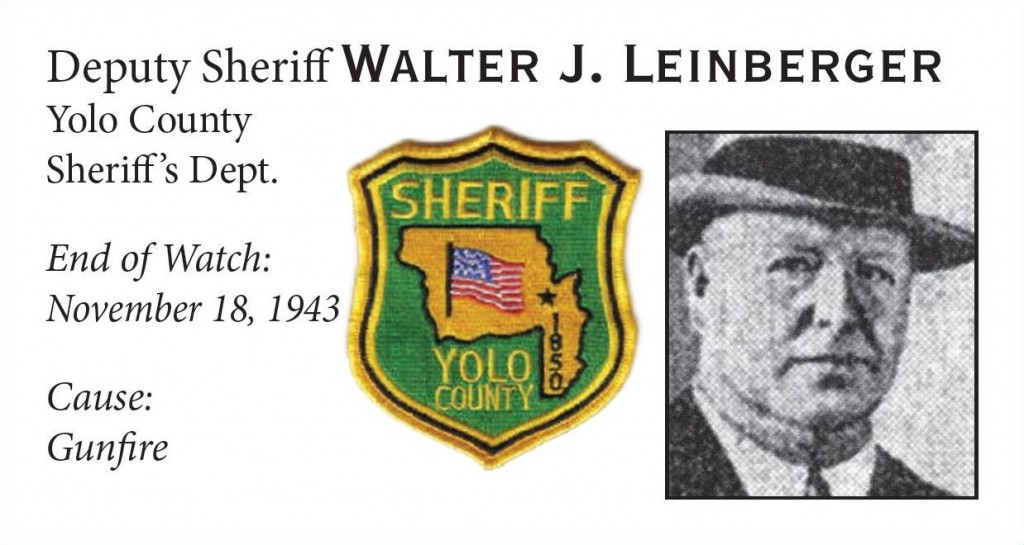Deputy Sheriff Walter Leinberger