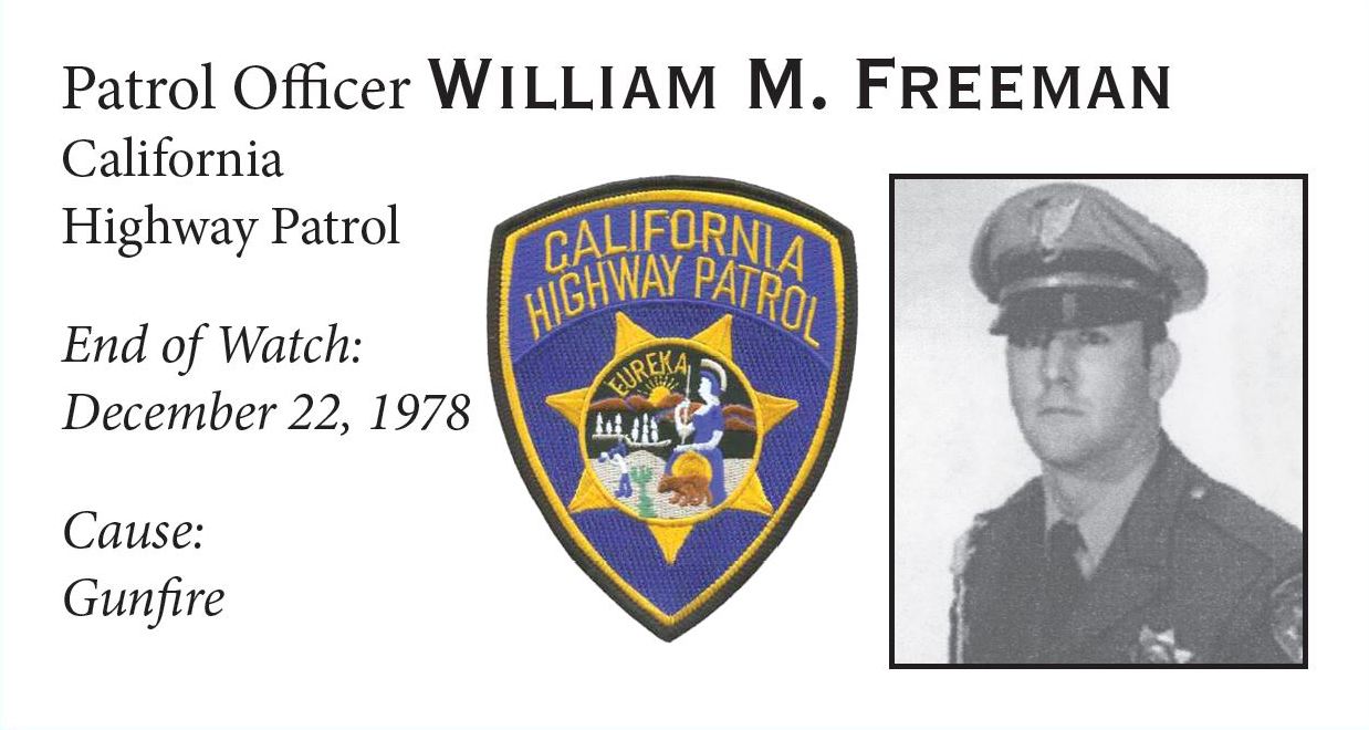 Patrol Officer William Freeman