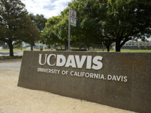 UC Davis Sign