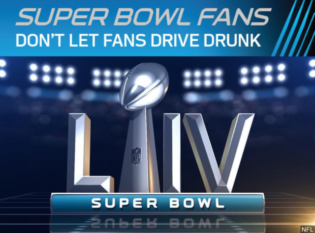Super Bowl Fans Don't Let Fans Drive Drunk